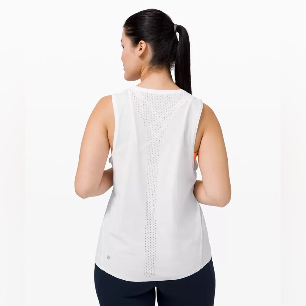 Lululemon Run On Tank Top White‎